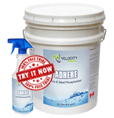 Velocity - Adhere: Iron and Steel Phosphatizer | Pre-Paint Treatment Chemical Cleaning Solution