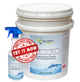 Chloroqleen - Caustic alkaline cleaner with chlorinated bleach