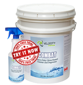 Combat heavy-duty citrus based cleaner degreaser