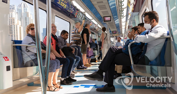 VELOCITY - Coronavirus COVID19 Transportation Industry Disinfecting and Sanitizing | Metro services